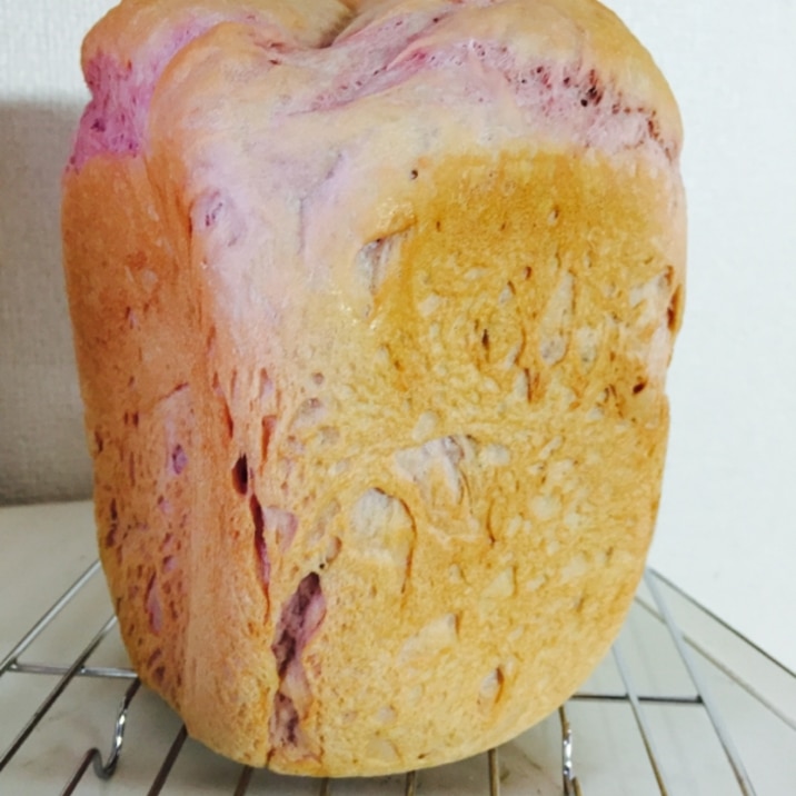 ほんのり紫☆紫芋食パン